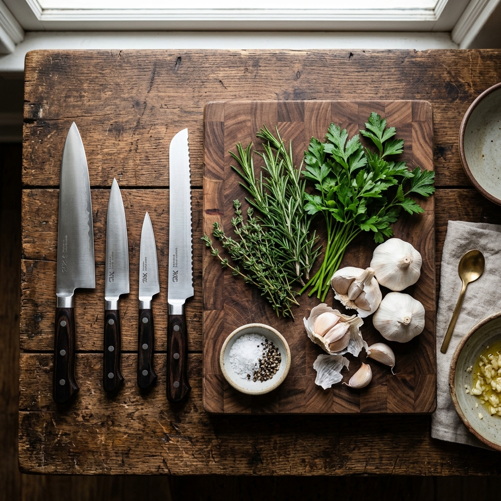 Kitchen tools and techniques
